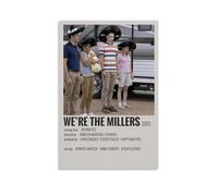 RWEWQRHG Poster del film "We're The Millers", poster artistico da parete con stampa artistica su tela, 20 x 30 cm, senza cornice