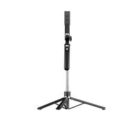 RWFRKABNK 170cm 360 ° rotation Selfie Stick with Wireless Bluetooth Extended Tripod with Remote Shutter,Compatibility for smartphone Android ios(Black No light)