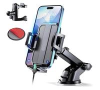 RWFRKABNK Supporto For Telefono Da Auto 3 In 1, Potente Supporto A Ventosa For Cruscotto, Bocchetta Dell'aria, Parabrezza, Compatibilità Con Tutti I Telefoni IPhone E Android.(Car Holder 1pcs)