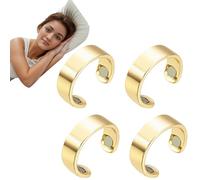 RWGKBDB L'anello Snorno, Dispositivo Anti-russamento, Anello Magnetico per digitopressione Regolabile per alleviare la Fatica e Il Sonno per Uomini e Donne