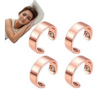 RWGKBDB L'anello Snorno, Dispositivo Anti-russamento, Anello Magnetico per digitopressione Regolabile per alleviare la Fatica e Il Sonno per Uomini e Donne