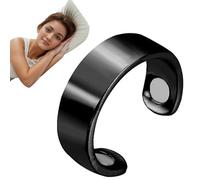 RWGKBDB L'anello Snorno, Dispositivo Anti-russamento, Anello Magnetico per digitopressione Regolabile per alleviare la Fatica e Il Sonno per Uomini e Donne