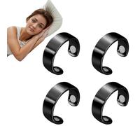 RWGKBDB L'anello Snorno, Dispositivo Anti-russamento, Anello Magnetico per digitopressione Regolabile per alleviare la Fatica e Il Sonno per Uomini e Donne