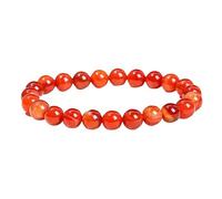 RWGSNB Bracciale di Pietre Preziose, Braccialetto di Perline Pietra Naturale da 8 Mm Braccialetti Dell'Amicizia Elastici Braccialetti Portafortuna Personalizzati Gioielli Cristalli Energetici Regali