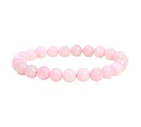 RWGSNB Bracciale Donna con Cristalli, Braccialetto di Perline Pietra Naturale da 8 Mm Braccialetti Dell'Amicizia Elastici Braccialetti Portafortuna Personalizzati Gioielli Cristalli Energetici Regal