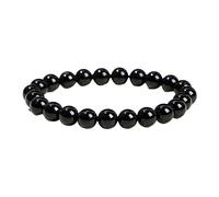 RWGSNB Bracciale Perline Donna, Braccialetto di Perline Pietra Naturale da 8 Mm Braccialetti Dell'Amicizia Elastici Braccialetti Portafortuna Personalizzati Gioielli Cristalli Energetici Regali per