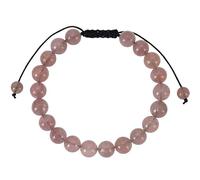 RWGSNB Bracciale Pietra Naturale Donna Uomo Perline Delicate Braccialetto Pietra Preziose Regolabile Fatto Mano Braccialetti Corda Intrecciata Gioielli Cristallo Curativo Reiki Regali Spirituali Qua