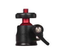 RWGVNGCLZ Compatibile con Andoer, mini testa a sfera girevole a 360° | Design girevole a 360°, dimensioni mini portatili, regolazione dell'angolo flessibile