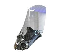 RWITWKPK Parabrezza per Moto for Yamaha XMAX300 X Max 300 2025 Motociclo Parabrezza Ispessito Modificato Deflettore del Vento Carenatura windscreen Windshield(Clear 58cm)