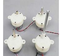 RWLQWEA Cxiang-DC Motor DC 3-9V 2.5-11RPM Speed Slow Speed Mini Micro Motor Motor High Torque Piccolo riduzione di plastica Riduttore di plastica retromarcia, Forte capacità di carico(Item 3)