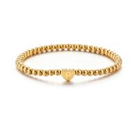 RWQIAN Bracciale con Lettera Oro Acciaio Inossidabile, Bracciale Iniziale Personalizzato Donna Cuore Lettera P Catena Mano Gioiello Regalo per Ragazze Adolescenti San Valentino Pasqua