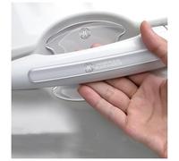 RWQZEOJO 8 Pezzi Pellicola Protettiva Auto Pellicole Maniglia, per MG ZS EV 2019-2024 2025 Maniglia della Porta Adesivi Pellicola di Protezione della Maniglia,B