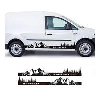 RWRAPS 2 pezzi adesivi per porte auto camper van grafica decalcomanie in vinile, adatti per VW Caddy MK1 MK2 MK3 2 3 4 Maxi Kombi accessori Tuning