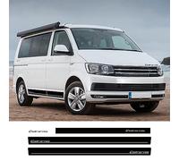 RWRAPS 4 pezzi adesivi per auto linea porta posteriore laterale camper van grafica decalcomania in vinile, adatta per accessori VW Transporter T5 T6 California