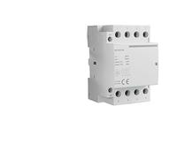 RWRAPS AC contattore per Uso Domestico su Guida Contattore modulare for Uso Domestico Montato su Guida DIN KCT-63 4P 4NO AC 400V 63A (Size : AC 110V, Color : 4P 63A 4NO)