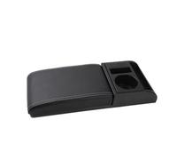 RWRPQEDEXM Portaoggetti Universale Bracciolo Auto con Portabicchieri | Bracciolo Auto Supporto per gomito, morbido cuscino di supporto per gomito Organizzatore Console Centrale