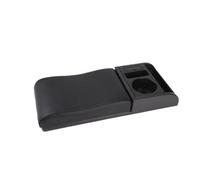 RWRPQEDEXM Portaoggetti Universale Bracciolo Auto con Portabicchieri | Bracciolo Auto Supporto per gomito, morbido cuscino di supporto per gomito Organizzatore Console Centrale