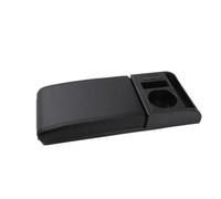 RWRPQEDEXM Portaoggetti Universale Bracciolo Auto con Portabicchieri | Bracciolo Auto Supporto per gomito, morbido cuscino di supporto per gomito Organizzatore Console Centrale