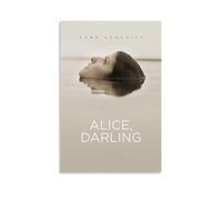 RWTWQGEQWGR Alice, Darling, poster artistico decorativo da parete con copertina estetica, 60 x 90 cm, senza cornice