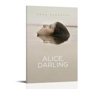 RWTWQGEQWGR Alice, Darling, poster artistico decorativo da parete, con cornice, 60 x 90 cm
