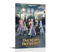 RWTWQGEQWGR Double Decker! Poster decorativo da parete, motivo: Doug & Kirill, 60 x 90 cm, con cornice