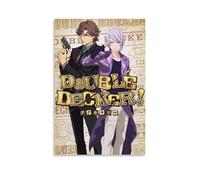RWTWQGEQWGR Poster decorativo da parete con Doug & Kirill Double Decker! Poster decorativo da parete, 30 x 45 cm, senza cornice