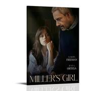 RWTWQGEQWGR Poster decorativo da parete con immagine del film Miller's Girl (20 x 30 cm) con cornice