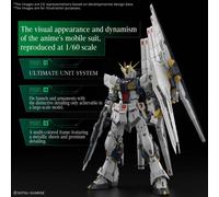 RX-93 V NU Gundam Unleashed PG Perfect Grade 1/160 BANDAI Model Kit
