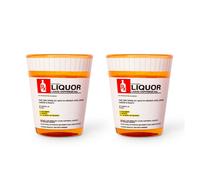 Rx Prescriptioon 59ml Shot Vetro Set Di 2