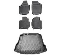 RX02091520-1 Set di tappetini per bagagliaio in PE e tappetini per pavimento per