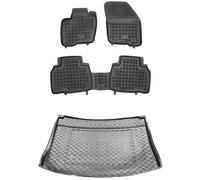 RX06260460-1 Set di tappetini per bagagliaio in PE e tappetini per pavimento per