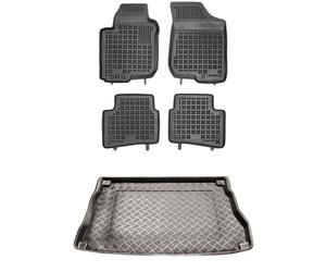 RX10010723-1 Set di tappetini per bagagliaio in PE e tappetini per pavimento per