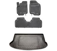 RX10070625-1 Set di tappetini per bagagliaio in PE e tappetini per pavimento per