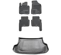 RX10080735-1 Set di tappetini per bagagliaio in PE e tappetini per pavimento per