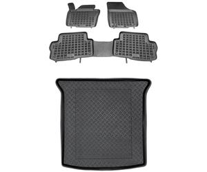 RX112A1855-2 Set di tappetini per bagagliaio in PE e tappetini per pavimento per