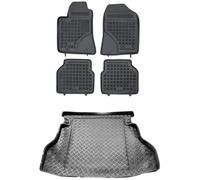 RX14041715-1 Set di tappetini per bagagliaio in PE e tappetini per pavimento per