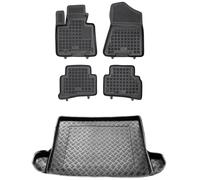 RX16170638-2 Set di tappetini per bagagliaio in PE e tappetini per pavimento per