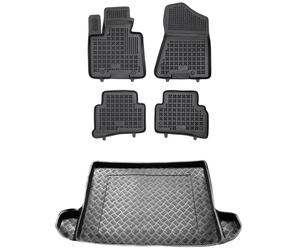 RX16170638-2 Set di tappetini per bagagliaio in PE e tappetini per pavimento per