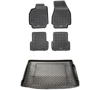RX19011324-1 Set di tappetini per bagagliaio in PE e tappetini per pavimento per