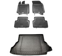 RX19121314-1 Set di tappetini per bagagliaio in PE e tappetini per pavimento per