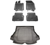 RX19121316-1 Set di tappetini per bagagliaio in PE e tappetini per pavimento per