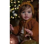 RXDOLL 26 pollici Bambole Reborn Toddler In piedi Femmina Bambola neonata Realistica Silicone Morbido Vinile dall'aspetto reale Bambole Reborn Bambino Toddler Giocattolo per Femmine 3+
