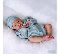 RXDOLL Bambola in vinile completamente in silicone per bambine da 43,2 cm, in silicone, corpo completo, anatomicamente corretto, realistica, posabile, vita reale, bambole rinate per ragazze 3+