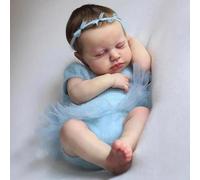 RXDOLL Bambola realistica da 50,8 cm, in silicone, corpo completo, in vinile, realistica, per dormire, impermeabile, dall'aspetto reale, anatomicamente corretto, per ragazze dai 3 anni in su