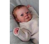 RXDOLL Bambole in silicone completamente in vinile Reborn Bambole per bambine da 48 cm realistica bambola neonato vita reale silicone corpo intero bambini ragazze anatomicamente corretto giocattolo