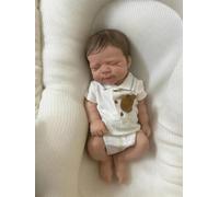 RXDOLL Bambole realistiche da 45,7 cm in silicone per tutto il corpo della ragazza realistica Bambole realistiche che sembrano vita reale Bambola rinata in silicone che dorme per ragazze appena nate