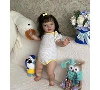 RXDOLL Bambole realistiche da 66 cm, realizzate a mano, realistiche, realistiche, in silicone, con arti in vinile morbido e giocattoli per il corpo in tessuto