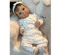 RXDOLL Bambole realistiche per neonati, 50,8 cm, motivo: dolce sorriso, per bambini dai 3 anni in su, o collezionisti