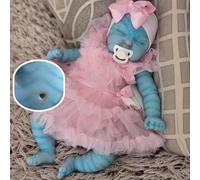 RXDOLL Bambole realistiche Reborn in silicone Full Body Avatar Girl 20 pollici Anatomicamente corretto Bambole del bambino che sembrano Real Sleeping Bambola appena nata Avatar Reborn Babies Girl