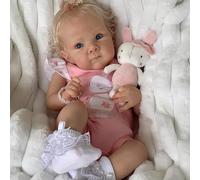 RXDOLL Bambole realistiche Reborn in silicone Full Body Girl 18 pollici anatomicamente corretto bambola realistica che sembra vita reale neonato giocattolo fatto a mano regali per bambini